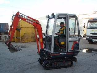 Koparka Kubota
