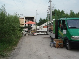 Wiertnia FlowTex przy pracy